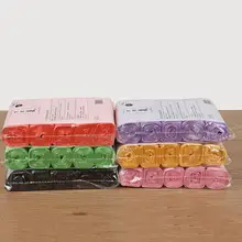 

5 Rolls/Bag Flexible Garbage Bag Disposable Large Capacity Plastic Strong Bearing Capacity Trash Disposal Pouch for Daily Use