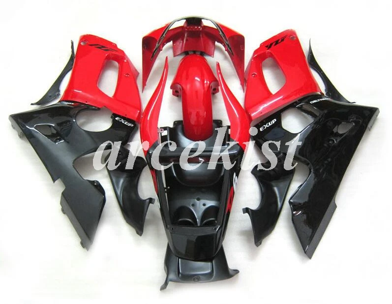 Новые ABS Обтекатели наборы подходят для Yamaha YZF R6 1998 1999 2000 2001 2002 Обтекатель Набор R6 98 99 00 01 02 глянцевый черный красный