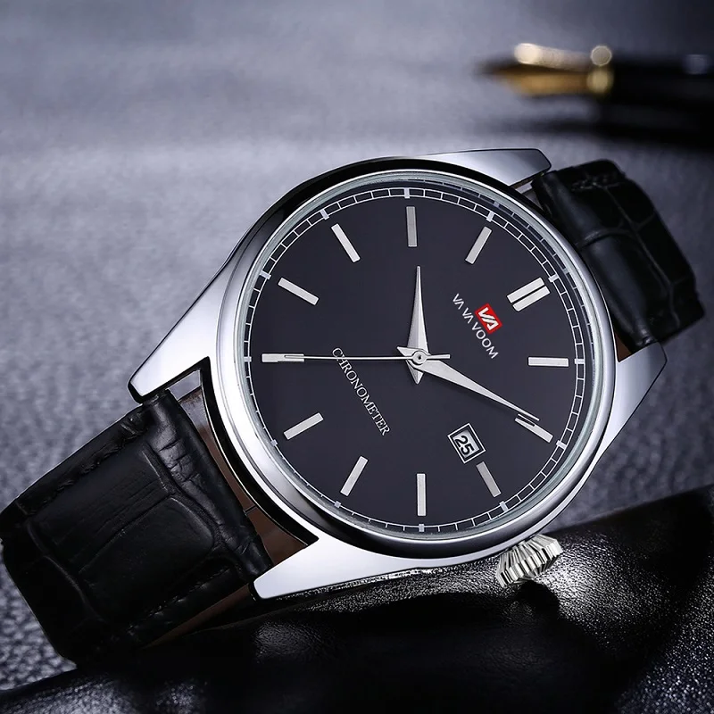 Часы наручные мужские кварцевые с бамбуковым ремешком, повседневные деловые водонепроницаемые с солнечным узором, с синим циферблатом, с календарем, подарок на день рождения