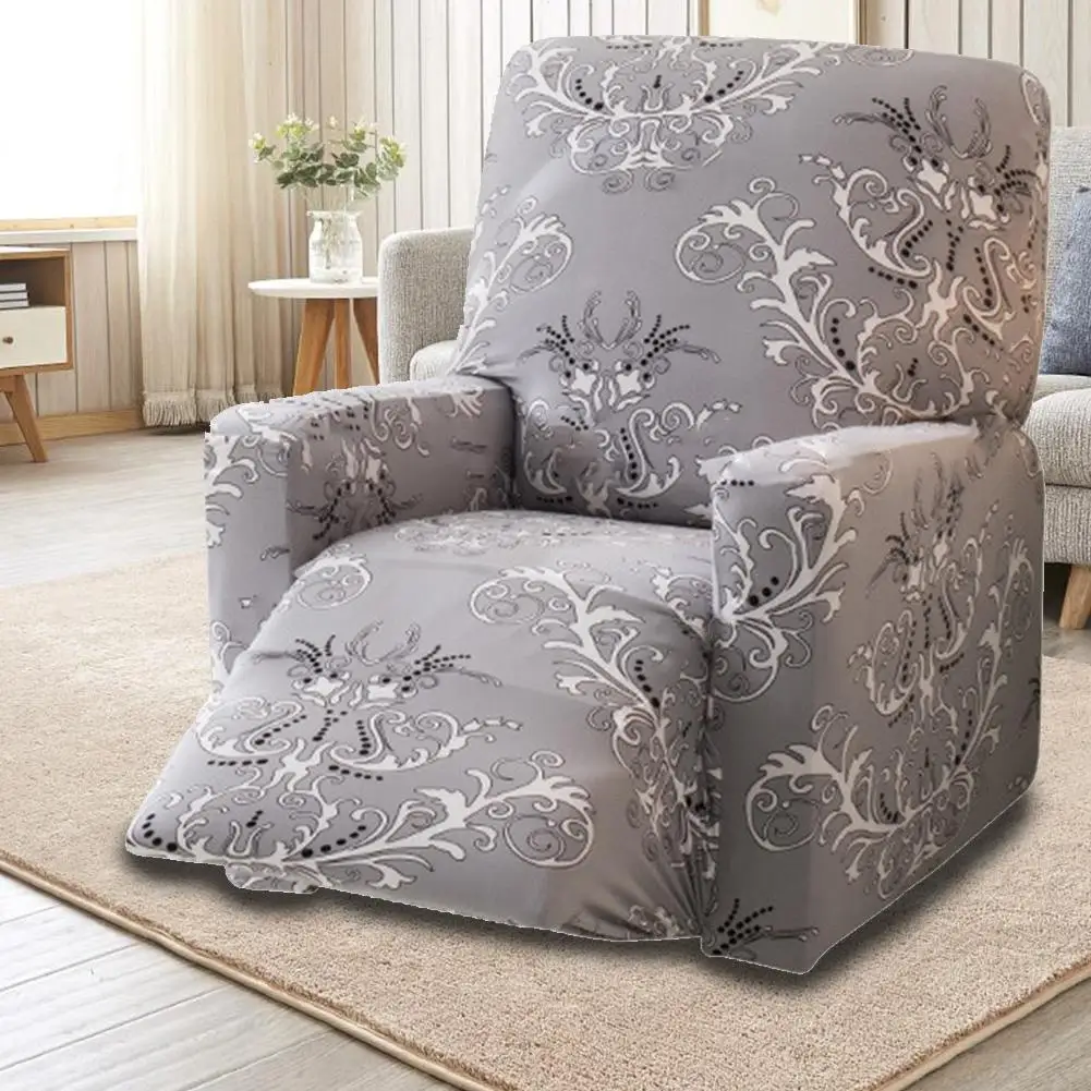 Elastic Recliner Sofa Cover Non-slip Chair Cover Removable Washable Electric Armchair Cover Cushion Cover Furniture Protector