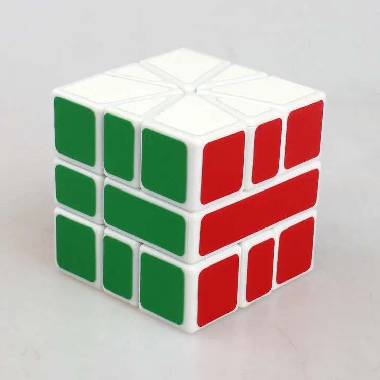 [SQ1 Rubik's Cube White] Mf8 Square ONE Fan-shaped White Background Abnormity Cube