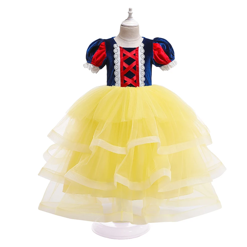 От 5 до 14 лет; нарядное платье принцессы для костюмированной вечеринки для девочек; Детский костюм Анны и Эльзы; праздничная одежда на Хэллоуин и день рождения для девочек