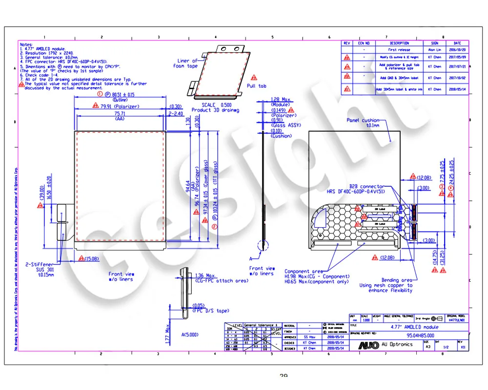 telas de lcd e painéis para tablet