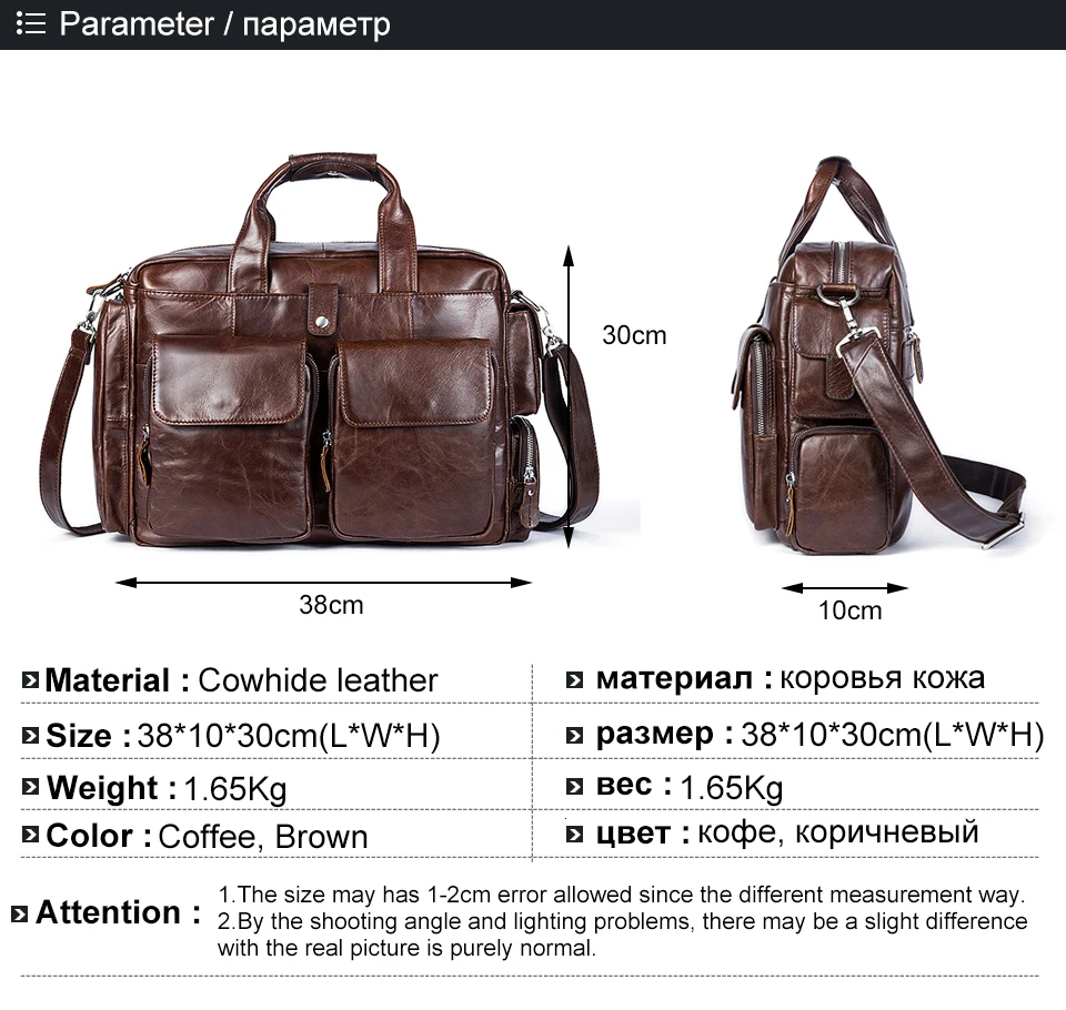 Деловые мужские Портфели Сумка для мужчин из натуральной кожи компьютерные сумки Сумка для ноутбука кожаные мужские портфели сумки