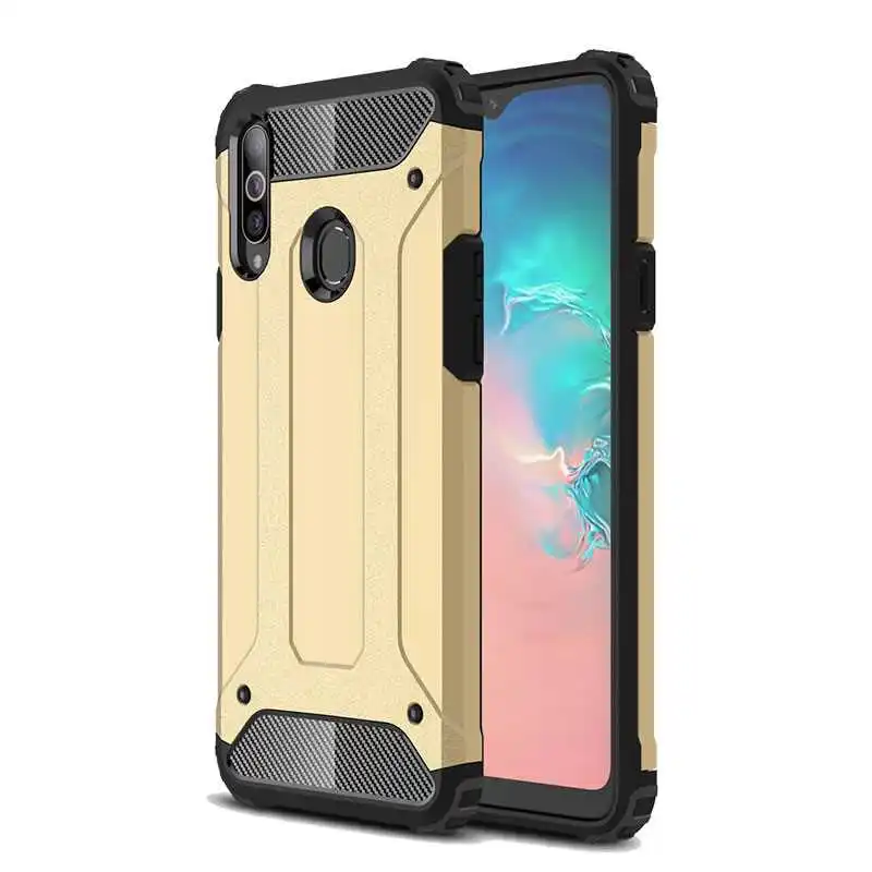 Железная Броня Mokoemi, ударопрочный чехол 6," для samsung Galaxy A20s, чехол для samsung Galaxy A20s, чехол для телефона - Цвет: Gold