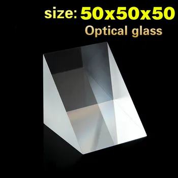 Spectral Optics Optical Glass Triangular Spot Isosceles Right Angle K9 Material Spectral Optics Optical Glass Triangular Spot Isosceles Right Angle K9 Material