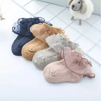 

Kids Baby Girls Lace Socks Cotton Solid Ankle Lace Socks 3-12Y