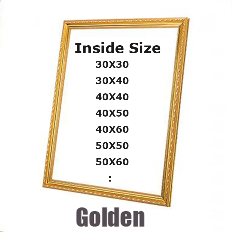 Fai Da Te Outter Struttura In Legno Di Legno Non Finiti Barella Pittura A Olio Di Diy Diamante Mosaico Di Legno Di Spessore Telaio Pittura Pittura Mur