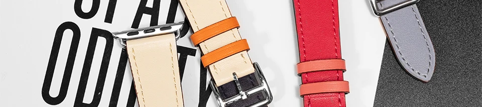 Howk ремешок для часов Apple Watch Series 4 3 2 1 38 мм 40 мм 42 мм 44 мм браслет умные аксессуары наручные часы для Apple Watch Herme Band