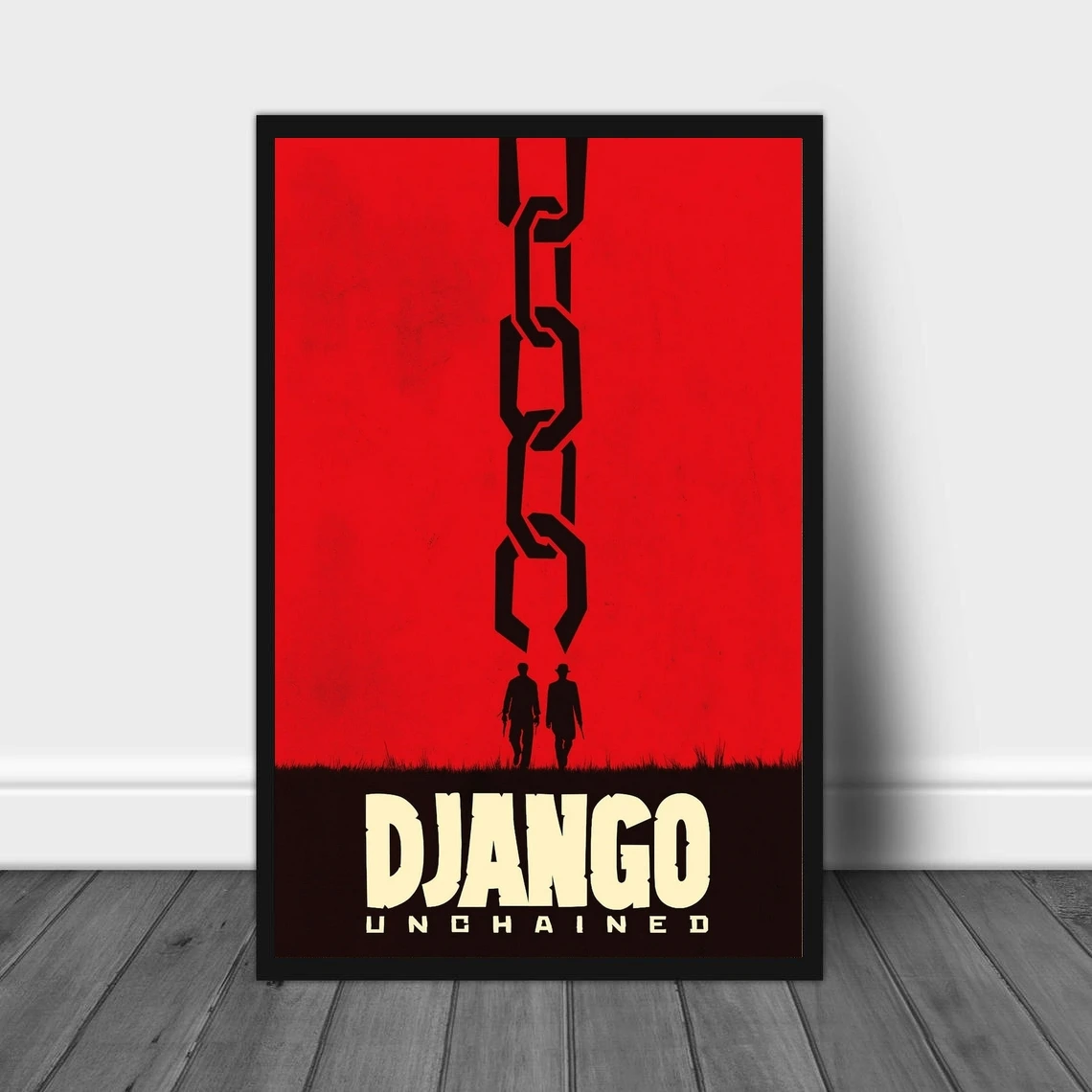 

2012 Django Unchained - Movie Film Poster Canvas Print Home Wall Painting Decoration (No Frame)