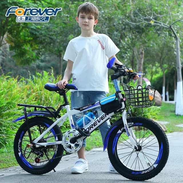Bicicleta para de 6-7-8-9-10 años, carrito de bebé, bicicleta montaña para y niña, bicicleta de escuela primaria de 18/20 pulgadas - AliExpress