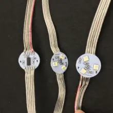 DC12V RGBW Стандартный DMX512(UCS512C3); 5050 SMD Пиксельная адресация модуль, 0,72 Вт(3 светодиода); не водонепроницаемый