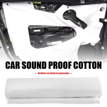 

50x80cm Car Sound Proof Cotton Pad Waterproof Auto Soundproofing Noise Control for Door Trunk Lid Hood Ceiling