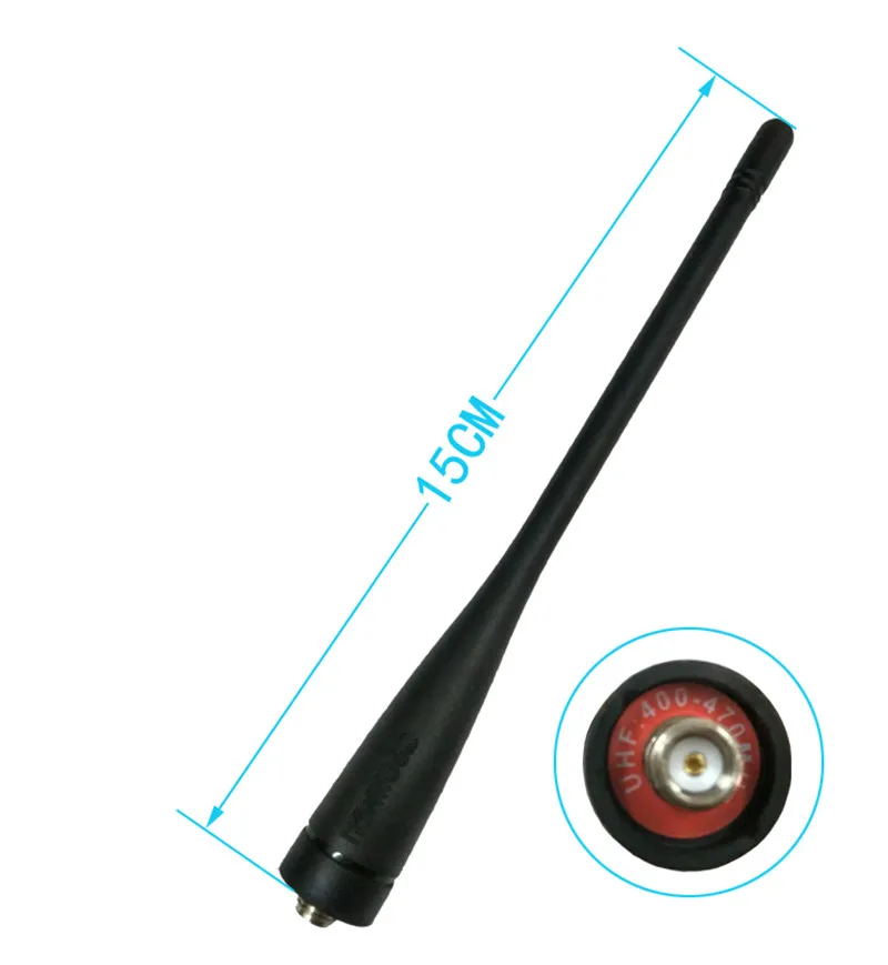 10PCS walkie talkie antenna UHF 400-470MHZ sma-f for kenwood TK-U100 TK-3207G TK-3207 3107 3178