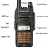 Baofeng UV-9R Plus Waterproof Walkie Talkie 8Watts Two Way Radio Dual Band Handheld 10km long range UV9R CB Ham portable Radio ► Photo 3/6