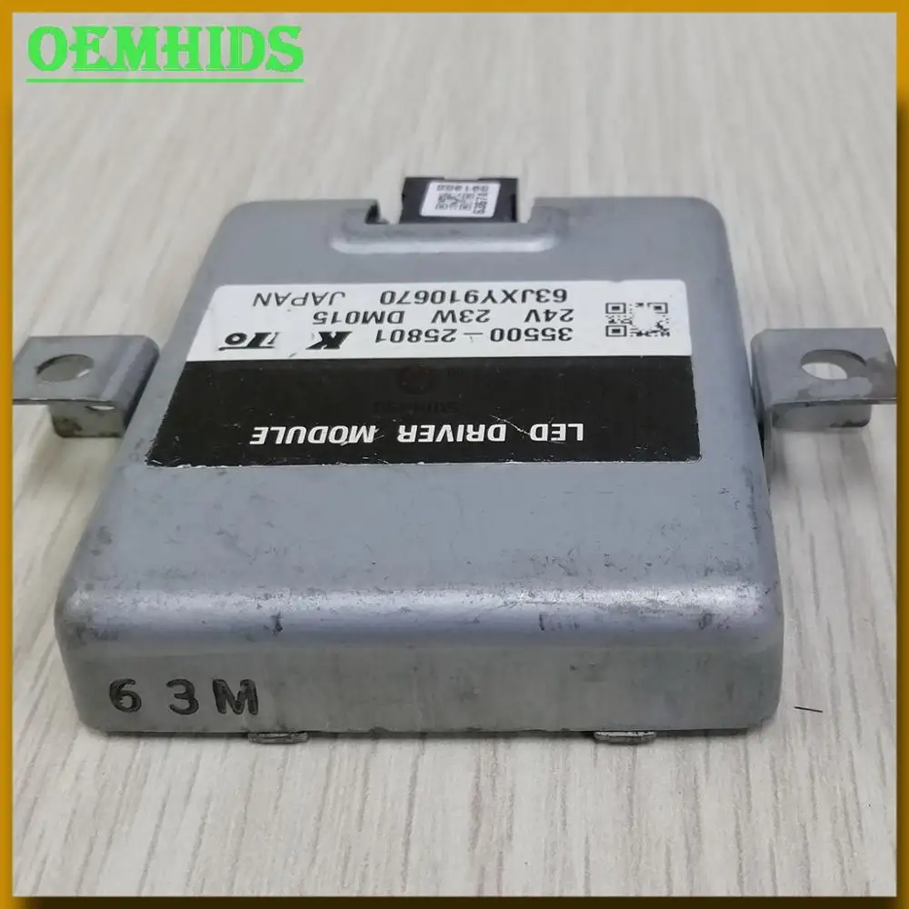 35500 25801 модуль светодиодного драйвера оригинальный OEMHIDS использованный блок