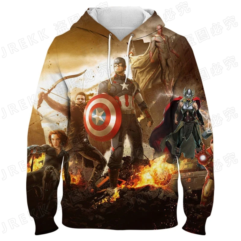 Visiter la boutique MarvelMarvel Captain America Avengers Hero Sweat à Capuche 