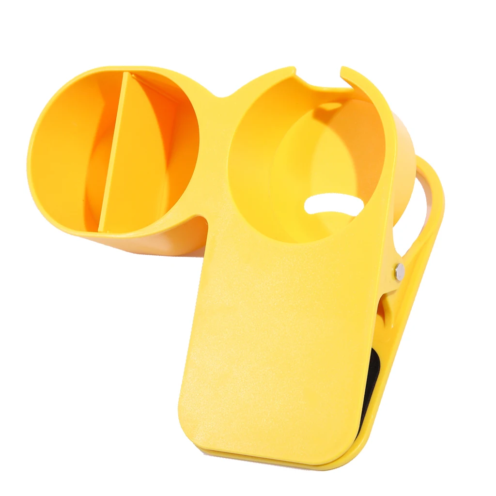 Cup Holder Clip Office Table Desk Side Huge Clip Clamp for Water Drink Coffee Tea Cups within 8cm Diameter
