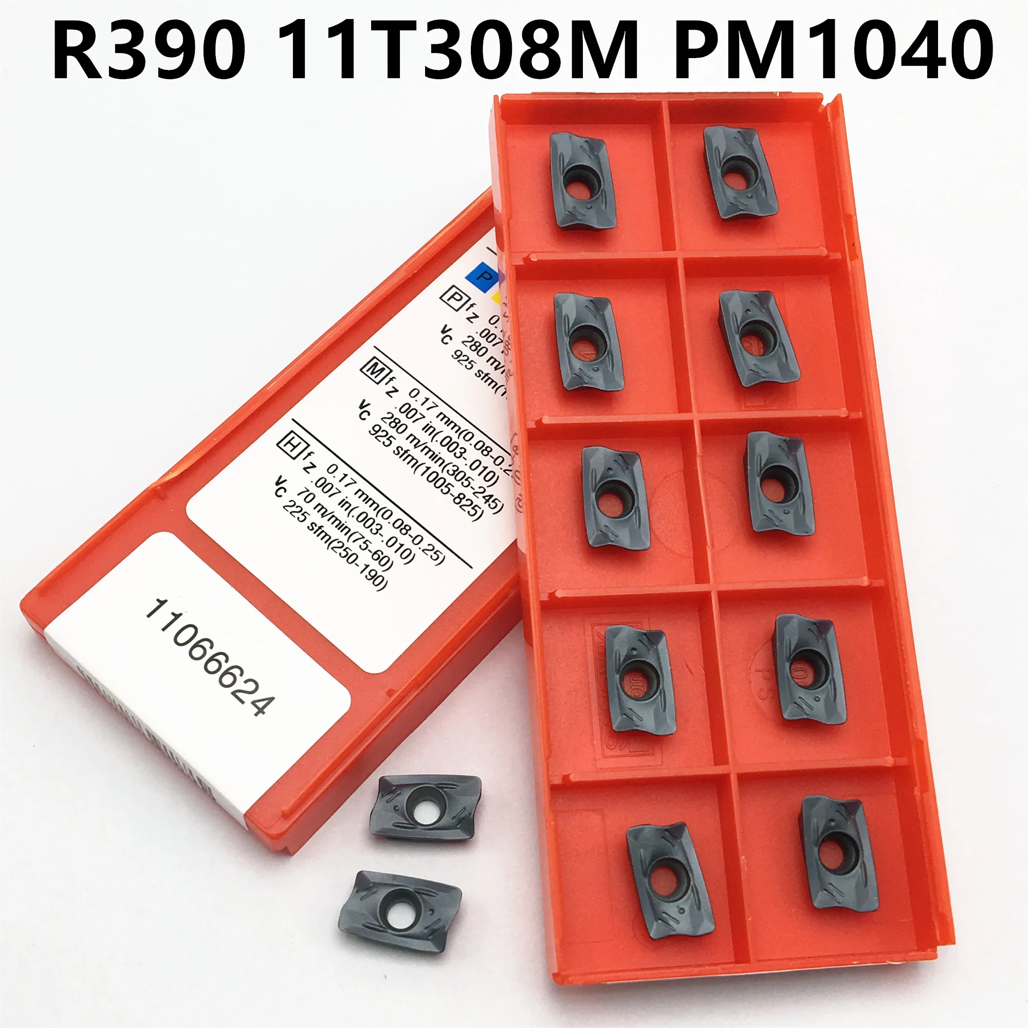

10 R390 11T308M PM 1040 R39011T308M PM1040 Carbide Insert Turning Cutter CNC Tool