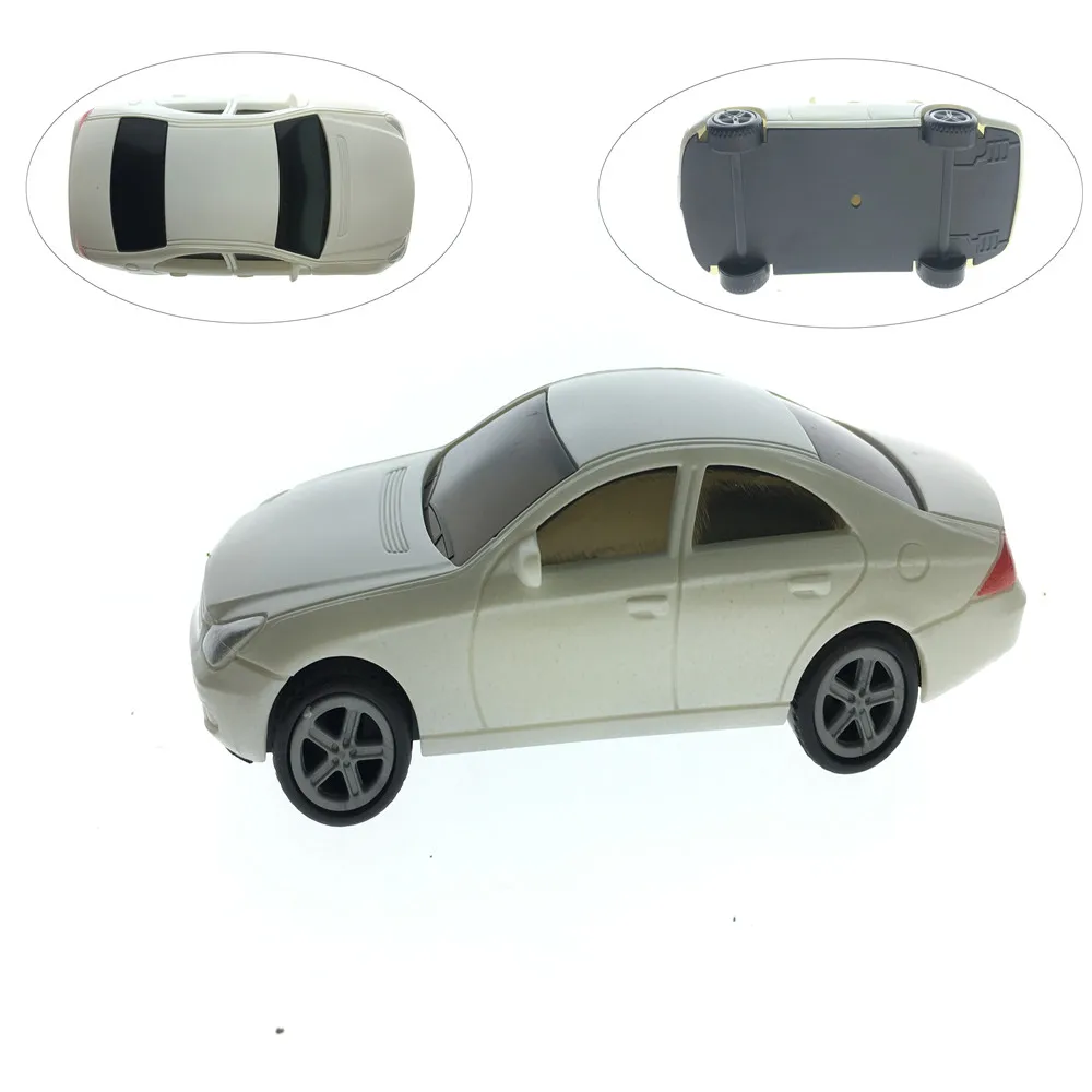 

5pcs/lot 1/50 Scale Model Plastic Diecast White Car For Architecture Building Kits Toy Design Diorama