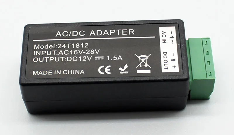 Вход к 12В выход AC24V к 12В модуль питания AC к DC преобразователь питания AC/DC адаптер AC16V-28V