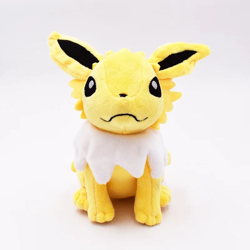 9 стиль 30 см Eevee плюшевые игрушки Jolteon Sylveon Umbreon Espeon vaporion сидение мультфильм мягкое животное куклы подарок для детей - Цвет: Jolteon 25cm