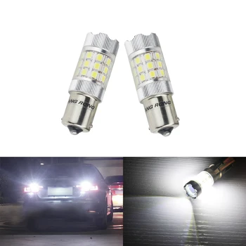 

ANGRONG 2x 1156 BA15S 382 P21W LED Backup Reverse Turn Signal Parking Light 12V