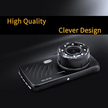 

Car Family Full HD 4.0 inch Car DVR Car Cam Dash Cam Dual lens 1080P Night Vision Dashcam Carcam recorder video registrator
