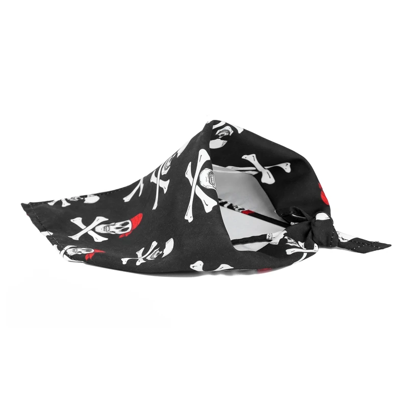 Title 8, Halloween Dog Bandana Skull Printed Adjustable ...