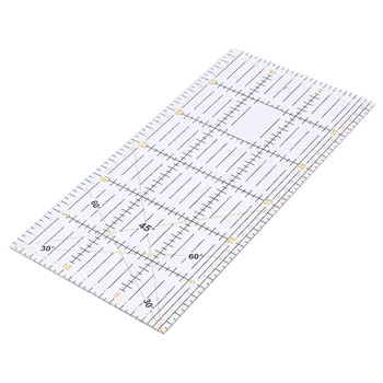 

Quilting Sewing Patchwork Ruler Cutting Tool Tailor Craft Scale Transparent DIY