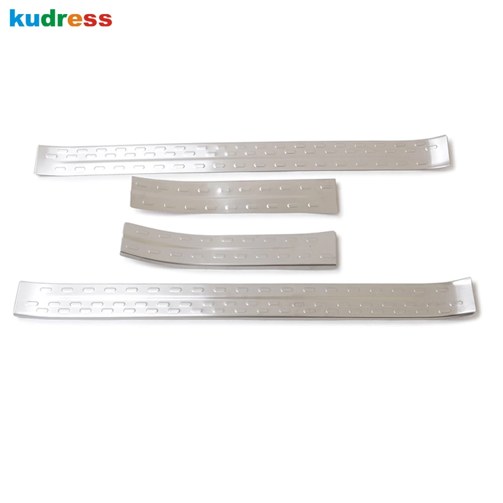 For Nissan Qashqai 2018 2019 Car Acessories Stainless Steel External Side Door Scuff Plate Sill Trim Styling 4pcs/set | Автомобили и