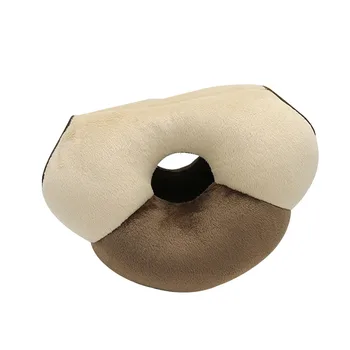 

Practical Seat Hip Cushion Portable Soft Home Contrast Color Pillow Latex Multifunctional Lift Up Back Folding Office