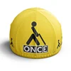 Retro ONCE Cycling Caps PINK/Yellow/White Bike Hat One Size Fits Most 5