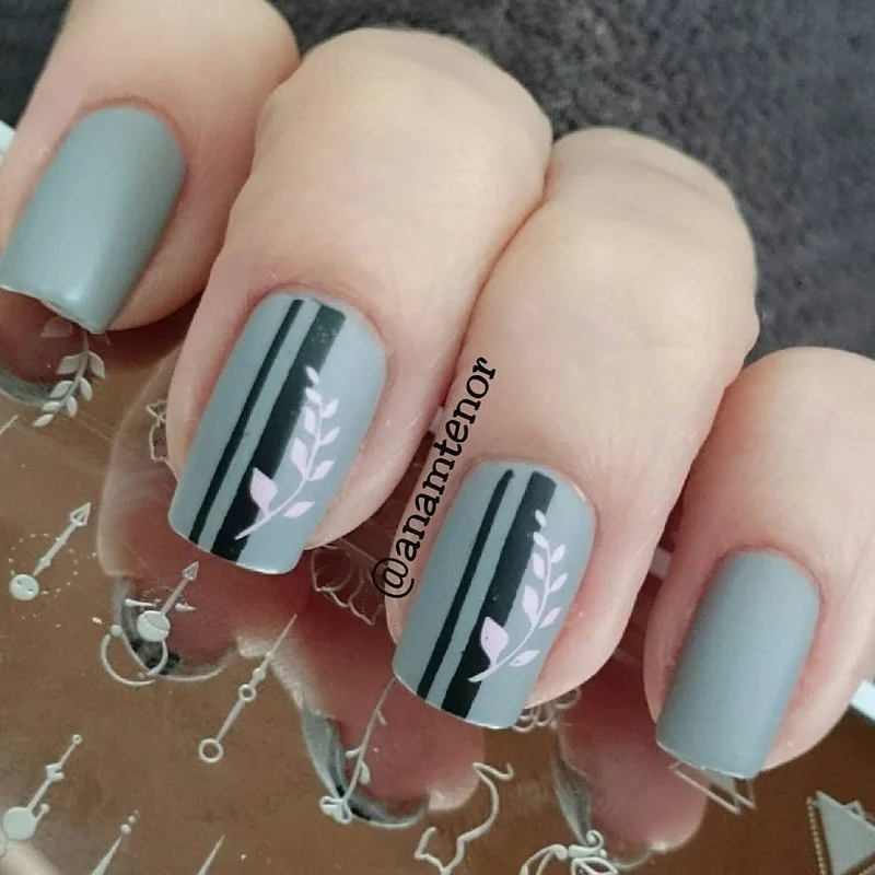 BORN PRETTY прямоугольные пластины для штамповки ногтей линии художественный штамп с изображением для ногтей Шаблон трафарет художественная Летняя тема для печати ногтей