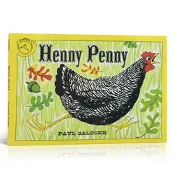 Henny Penny By H. Werner Zimmermann Обучающая книга на английском языке с картинками обучающая карточная книга для детей Подарки для детей