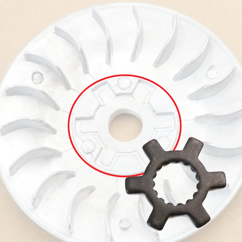 Motorcycle Drive Face Spline Variator Hex Gear for Yamaha Jog 50cc JOG 90 JOG50 QJ50QT Scooter Moped Parts | Автомобили и