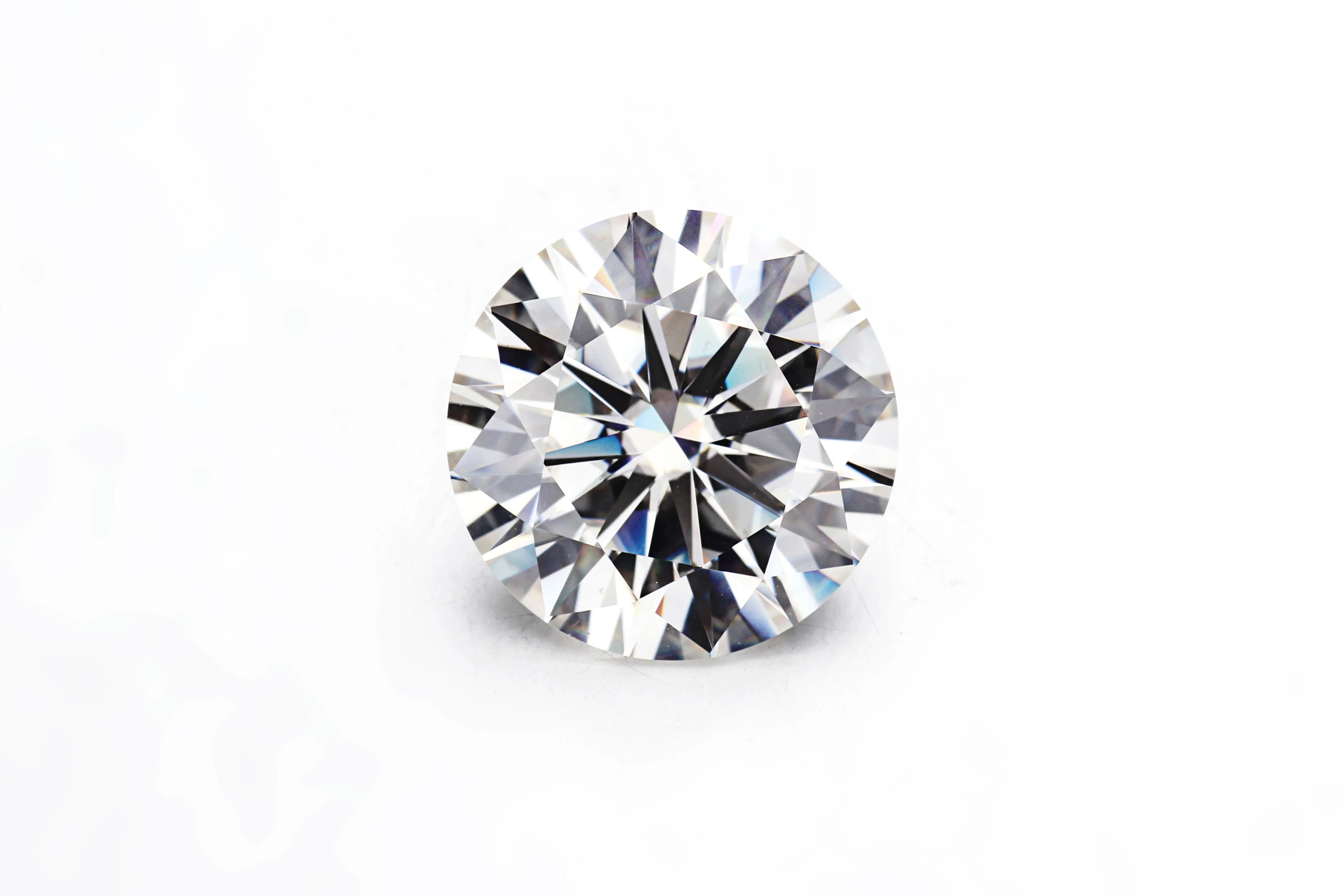 

Starszuan EF super white round brilliant cut 6.5mm moissanite bead high quality 1 carat loose moissanites stones