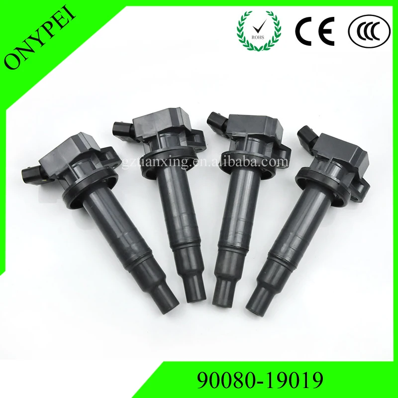 4x 90080-19019 90919-02239 90919-T2002 Катушка зажигания для Toyota Celica Corolla Matrix 1 8 Rav4 Yaris MR2 90919 02239