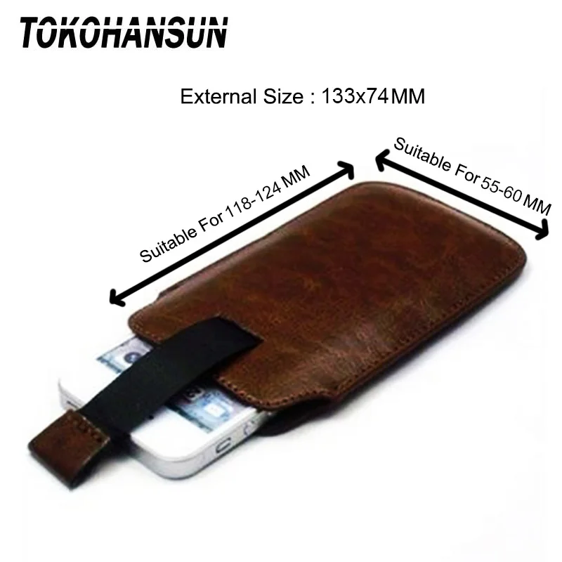 TOKOHANSUN Universal Phone Case for nokia c7 150 Dual SIM PU Leather Phone Bag Cases Pouch TOKOHANSUN Universal Phone Case for nokia c7 150 Dual SIM PU Leather Phone Bag Cases Pouch
