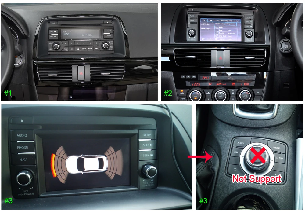 Discount SINOSMART Support Native Parking System 1G/2G Car GPS Navigation Player for Mazda 6 Atenza/CX-5 32EQ DSP Processor 4G Optional 13