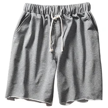 Японские мужские шорты Харадзюку, военная одежда для тренировок, мужские хлопковые спортивные штаны, повседневные качественные шорты с эластичной резинкой на талии, CC50DK45