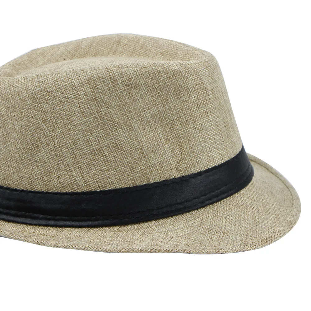 Gorra Hombre, Весенняя и летняя джазовая шляпа, уличная льняная шляпа от солнца, высокое качество,, Панама, шляпа Czapka Zimowa, Шапка Женская