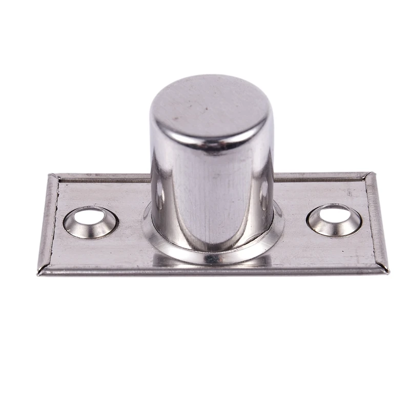 New a13022200ux0211 Strike Plate Closet Door Ball Catch Latch Catcher, Silver Tone