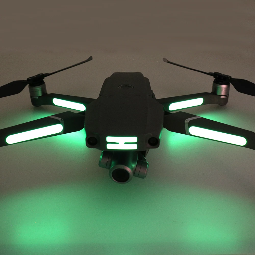 Флуоресцентные наклейки для DJI Mavic Air 2 шт. светящиеся Pro аксессуары ночного