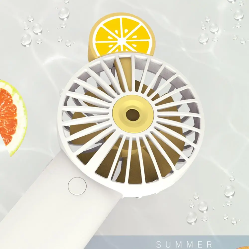 Mini Fan Usb Standing Rechargeable Fan Portable Air Humidifier Water Mist Fan Hand Held Air Cooler for Outdoor Office Home