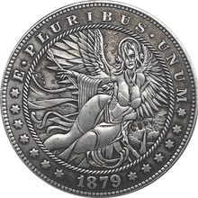 Хобо Никель 1879 сша Морган долларовая Монета КОПИЯ Тип 153