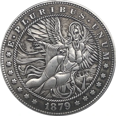 US Dollar USA Old Morgan Dollar BestShop YunBest Morgan US Dollars Collection de pièces de Monnaie 1915 Pièce Hobo Nickel 