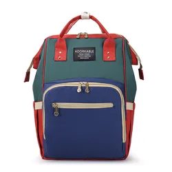 Sac à dos à couches pour bébé 43x27x20CM, sacoche de maternité de grande capacité, Portable, multifonction, étanche, décontracté, de voyage 