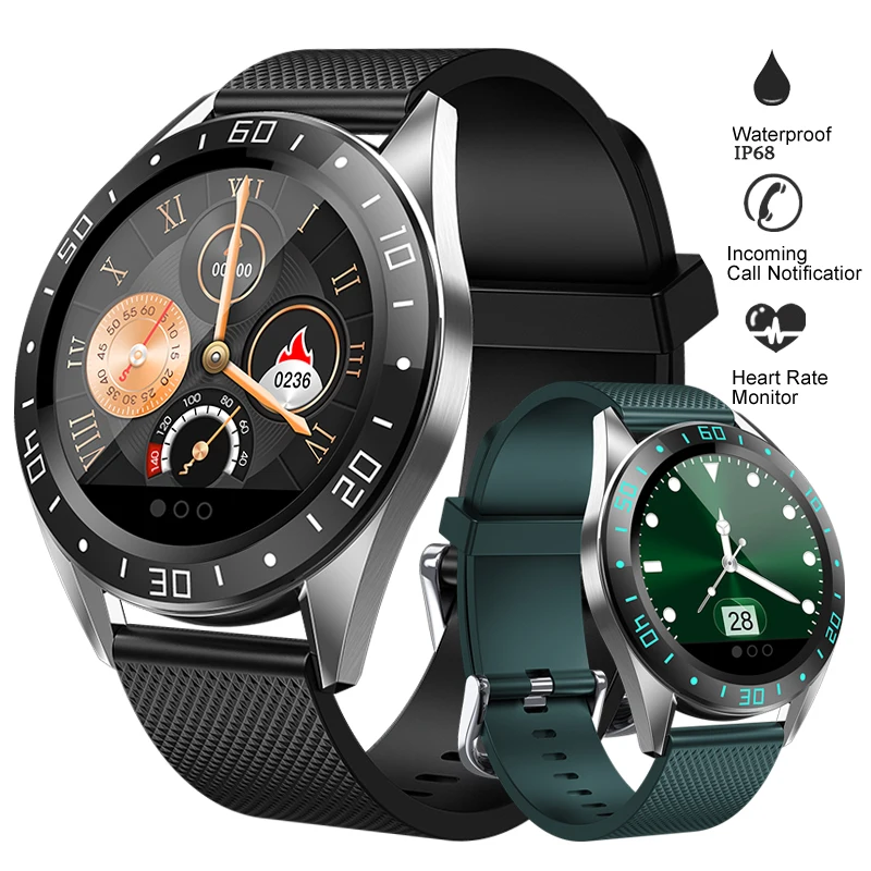 LIGE, новые спортивные часы для мужчин, фитнес-трекер, пульсометр, кровяное давление, монитор для Android, ios, шагомер, IP68, водонепроницаемые Смарт-часы