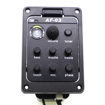 

OEM Dual Mode Preamp EQ Tuner Guitar Pickup With Mic Beat Board